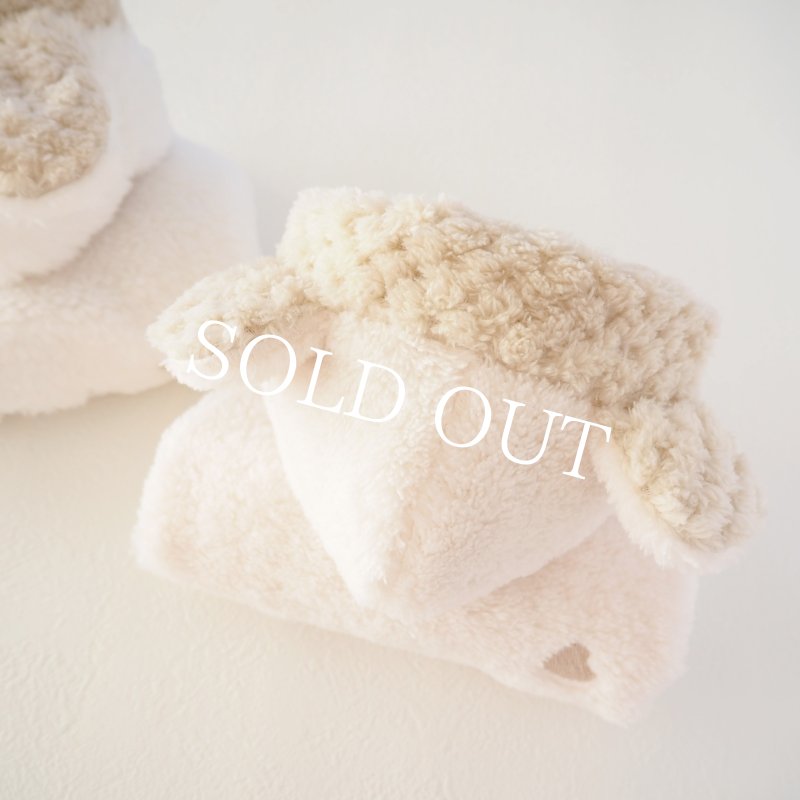 画像27: リボン刺繍：選べるチェックのファーワンピース：スノーホワイト【名入れ無料】 (27)