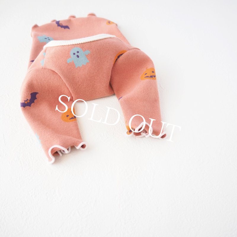 画像8: Happy Halloweenメローカットソー：アンティークオレンジ【名入れ無料】半袖/袖無しへの変更可◎ (8)