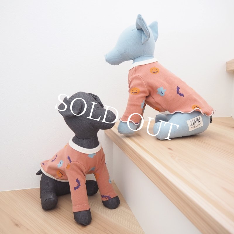 画像24: Happy Halloweenメローカットソー：アンティークオレンジ【名入れ無料】半袖/袖無しへの変更可◎ (24)