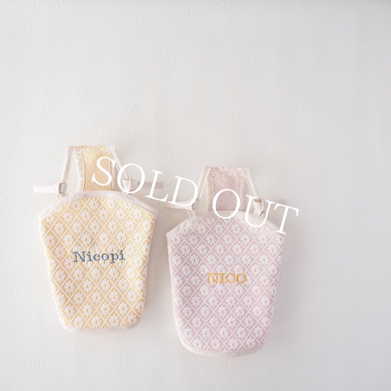 画像18: フルールトレリスストラップトップス：ミモザイエロー【名入れ無料】 (18)