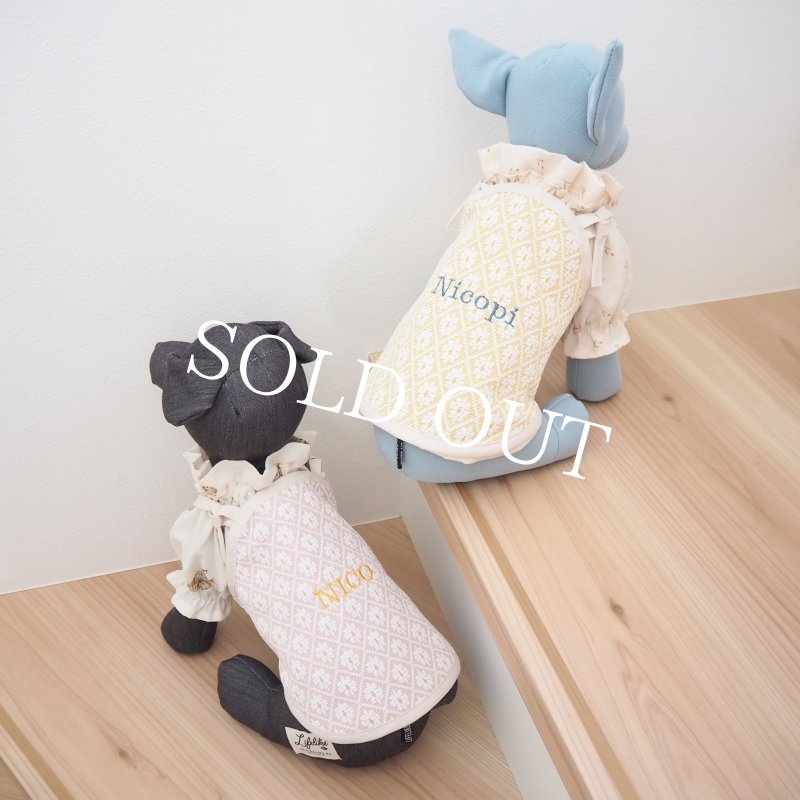 画像25: フルールトレリスストラップトップス：サクラピンク【名入れ無料】 (25)