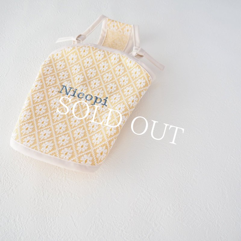 画像3: フルールトレリスストラップトップス：ミモザイエロー【名入れ無料】 (3)