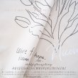 画像6: 2wayスクエアカフェマット：Tulip hanataba×刺繍〈薄手/軽量/コンパクト〉【記念日・名入れ無料】 (6)