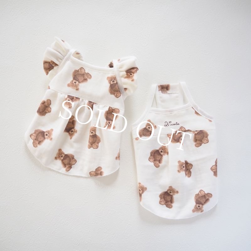 画像5: くまさんのキャミタックシャツ【名入れ無料】 (5)