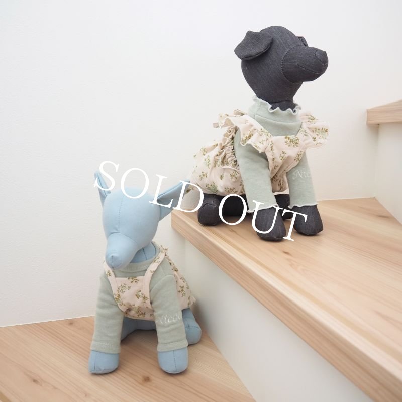 画像21: フルーロンコーデュロイ：フリルフリルワンピース【名入れ無料】 (21)