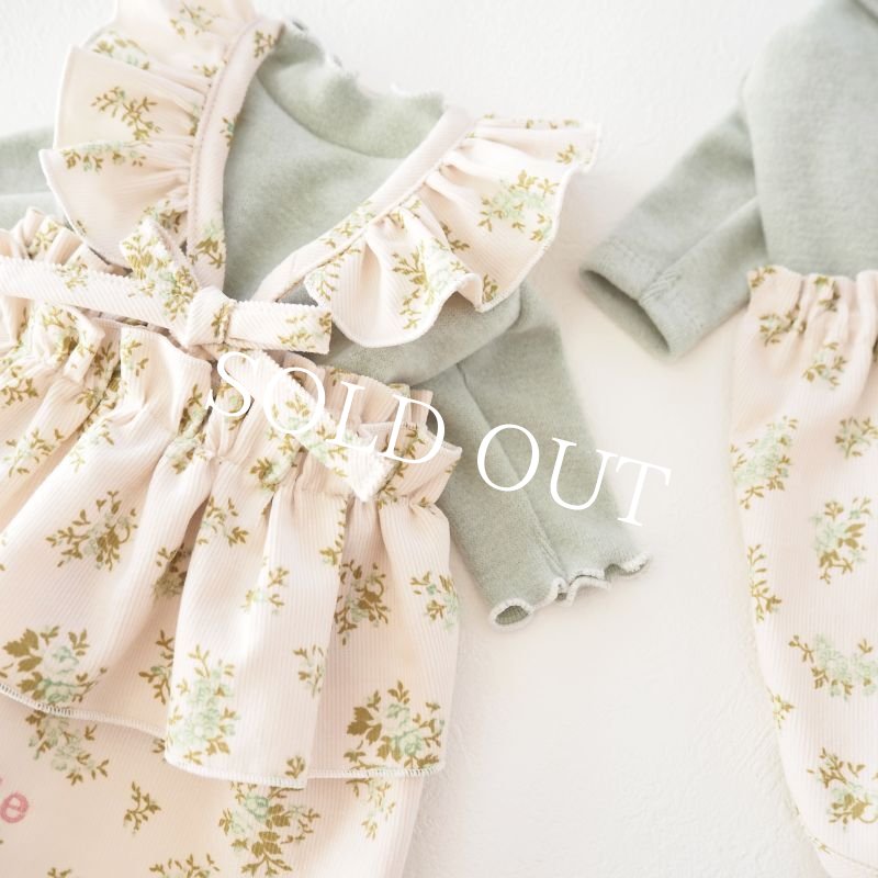 画像11: フルーロンコーデュロイ：フリルフリルワンピース【名入れ無料】 (11)