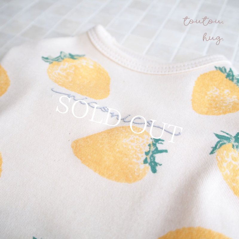 画像2: 甘夏いちごTee【名入れ無料】半袖/袖無しへの変更可◎ (2)