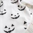 画像2: Halloween Tee：Jack-o-lantern 白【名入れ無料】半袖/袖無しへの変更可◎ (2)